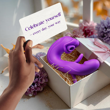 🎁⚡️2026  New AI Sync G-Spot Vibrator Support APP Control 🌹 7 Vibration & 5 Licking Modes + Free Mystery Gift | 30-Day Fast Refund