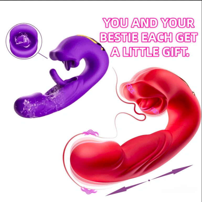 🎁⚡️2026  New AI Sync G-Spot Vibrator Support APP Control 🌹 7 Vibration & 5 Licking Modes + Free Mystery Gift | 30-Day Fast Refund